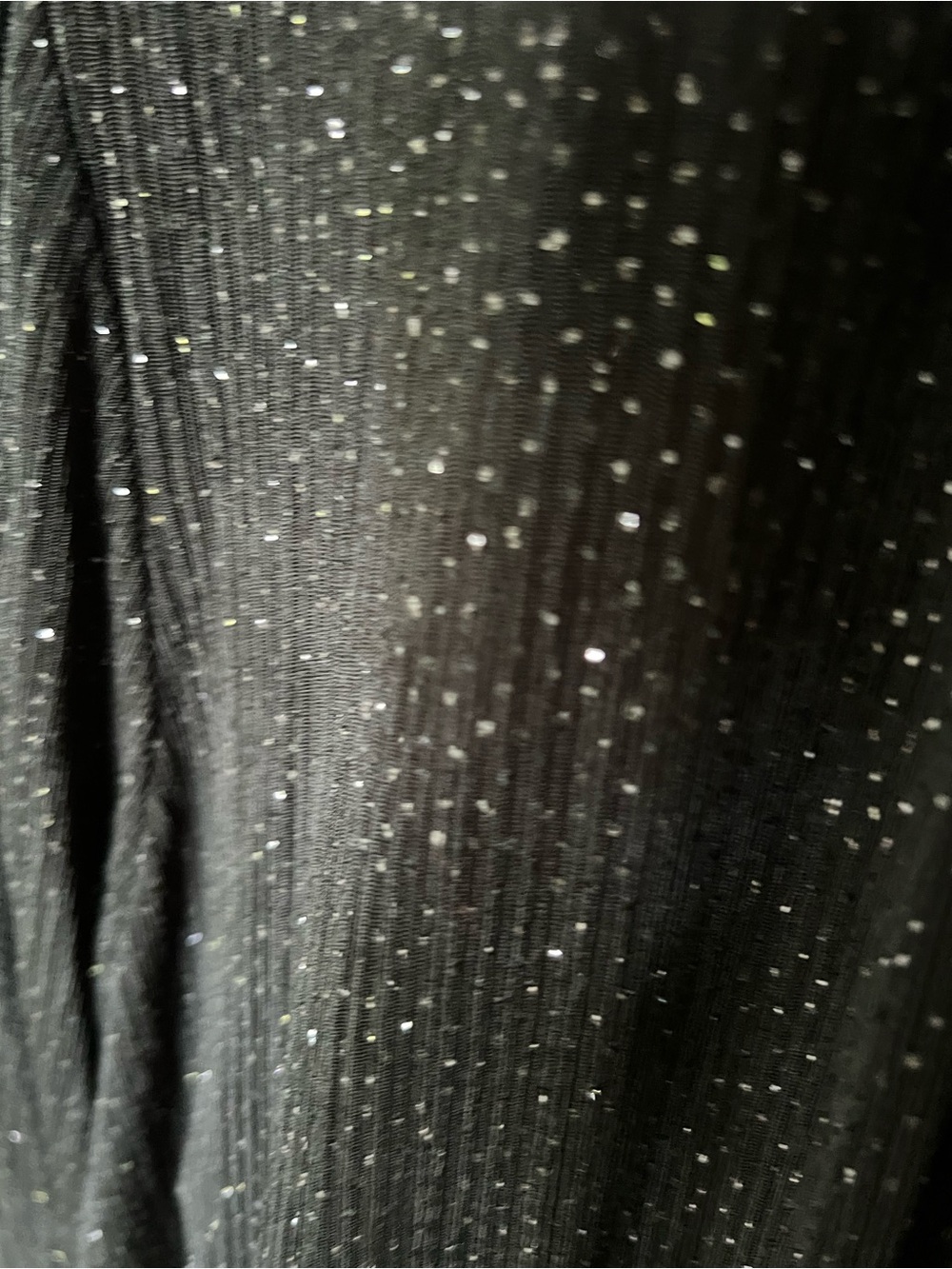 Maggie Barnes 2X Black Pleated Evening Dress and Jacket with Sparkle - Picture 11 of 12